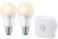 4lite WiZ Connected A60 Warm White WiFi LED Smart Bulb - E27 Large Screw