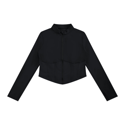 Women's Slim Fit Full-Zip Yoga Jacket