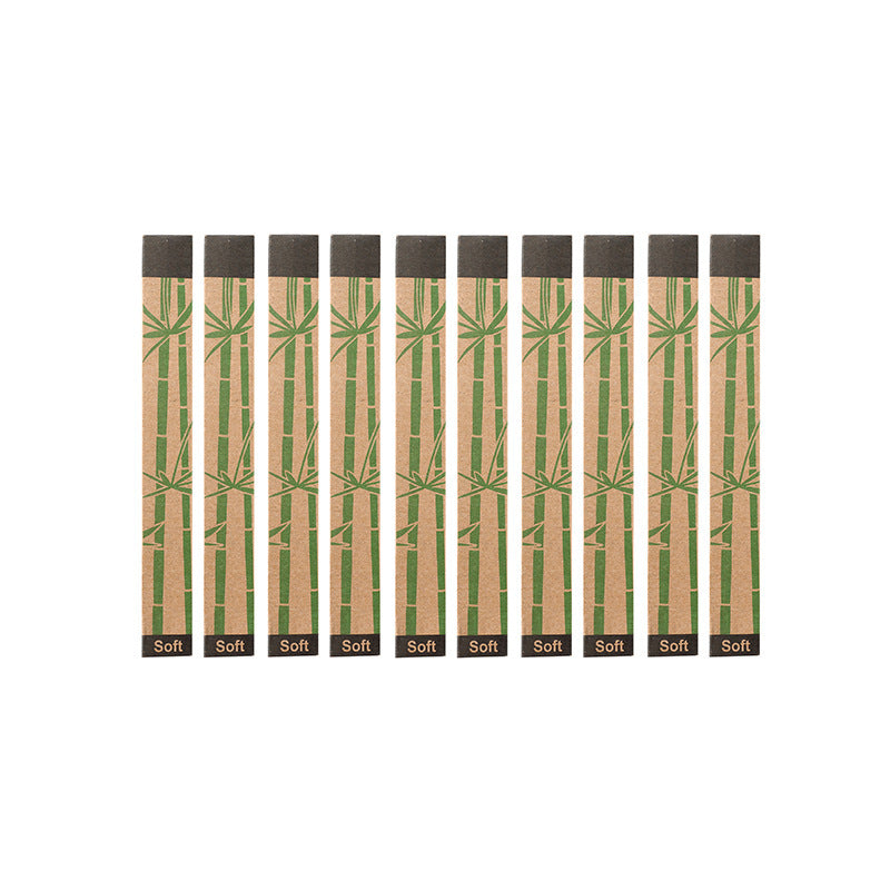 Bamboo Toothbrush Plate 10 Packs