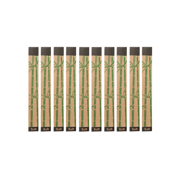 Bamboo Toothbrush Plate 10 Packs