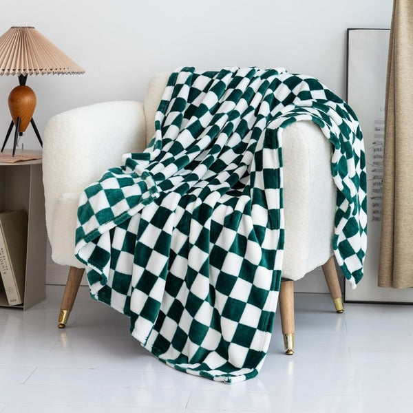 Flannel Blanket Printed Coral Fleece Bed Sheet