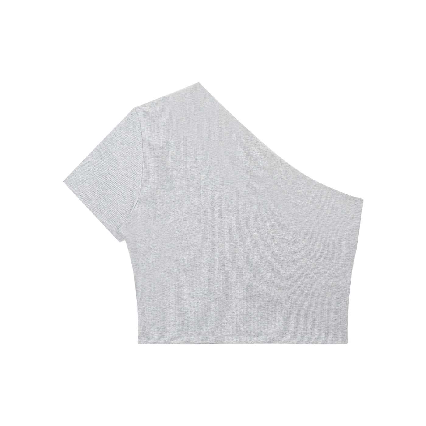 Women's One-Shoulder Crop T-Shirt 250GSM