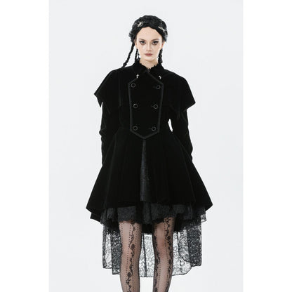 Dark in Love Lilith Officer Velvet Coat