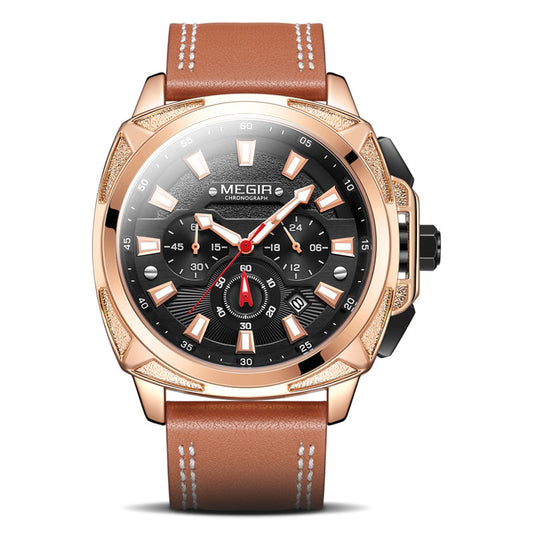 MEGIR Men's Multifunctional Sports Military Watch