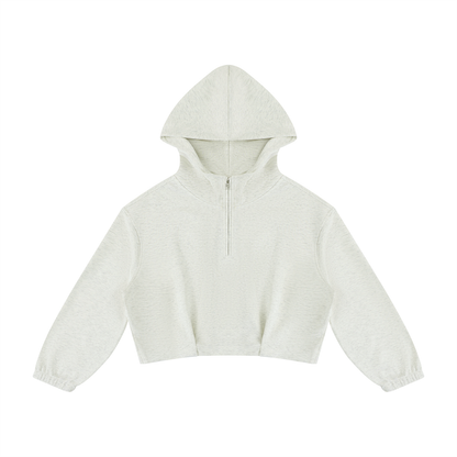 Women’s Boxy Quarter-Zip Hoodie