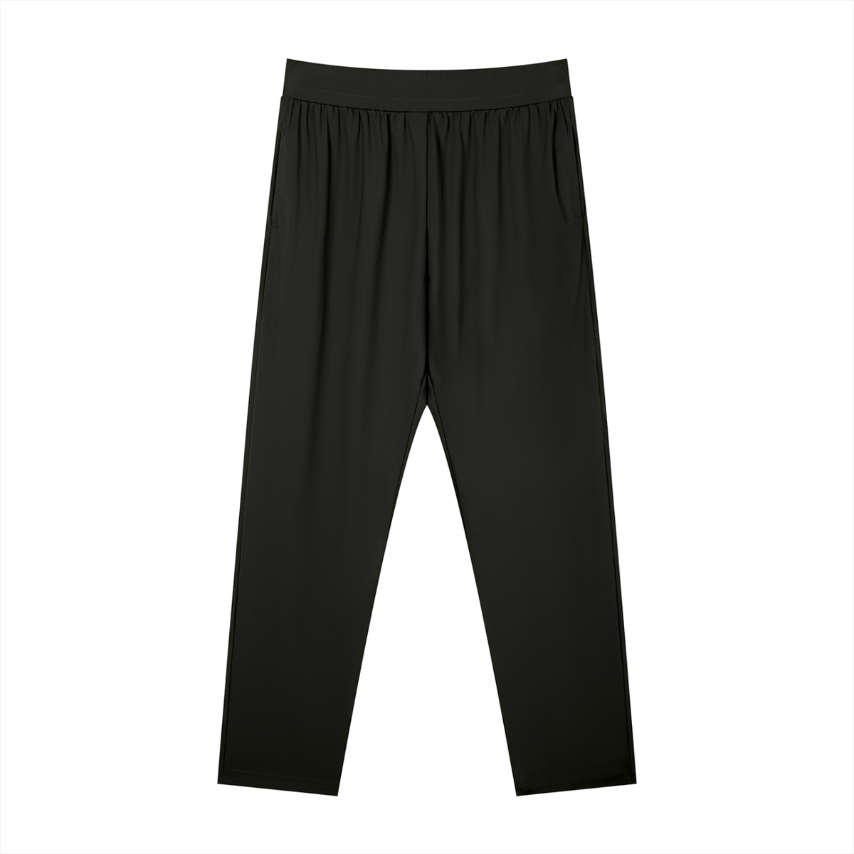 Men's Straight Leg Elastic Waist Pants