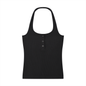 Women's Ribbed Henley Tank Top 250GSM