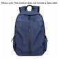 Men's fashionable solid color backpack - lightweight and durable, suitable for sports, travel, and commuting, with laptop compartment