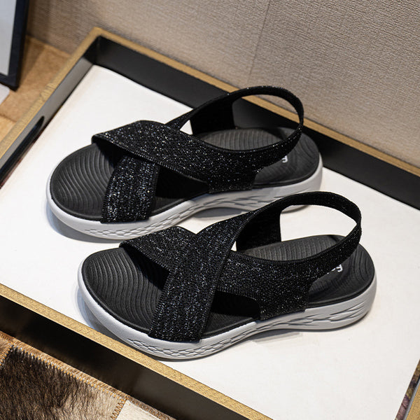 Mules de plage confortables pour femme