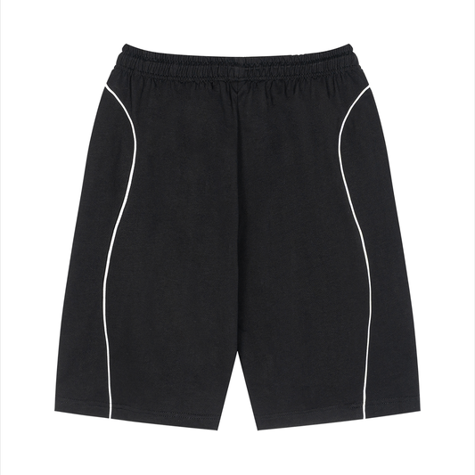 Waran Unisex Piping Drawstring Shorts