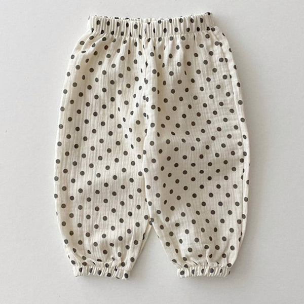 Kids Anti-Mosquito Trousers - Printed Cotton Pants