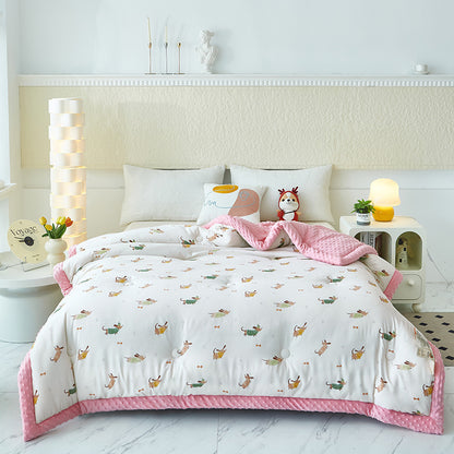 Beanie Blanket Washed Cotton Quilt