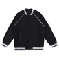 Waran Contrast Trim Raglan Varsity Jacket