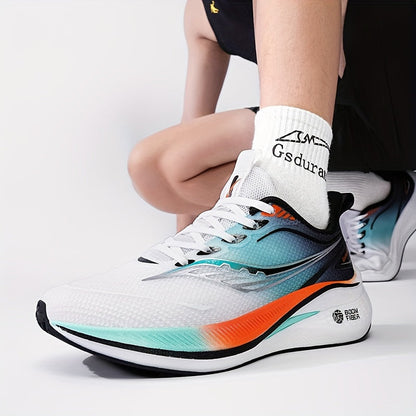 Chaussures de course haute performance UltraRun pour hommes - Respirabilité supérieure, technologie avancée d'absorption des chocs avec plaque en carbone pour une stabilité, un confort et une vitesse améliorés