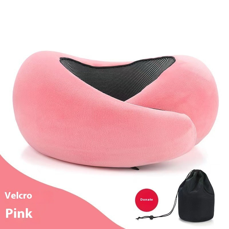 Soft Memory Foam Travel Neck Pillow