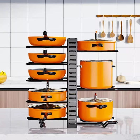 Detachable Pot Cover Rack