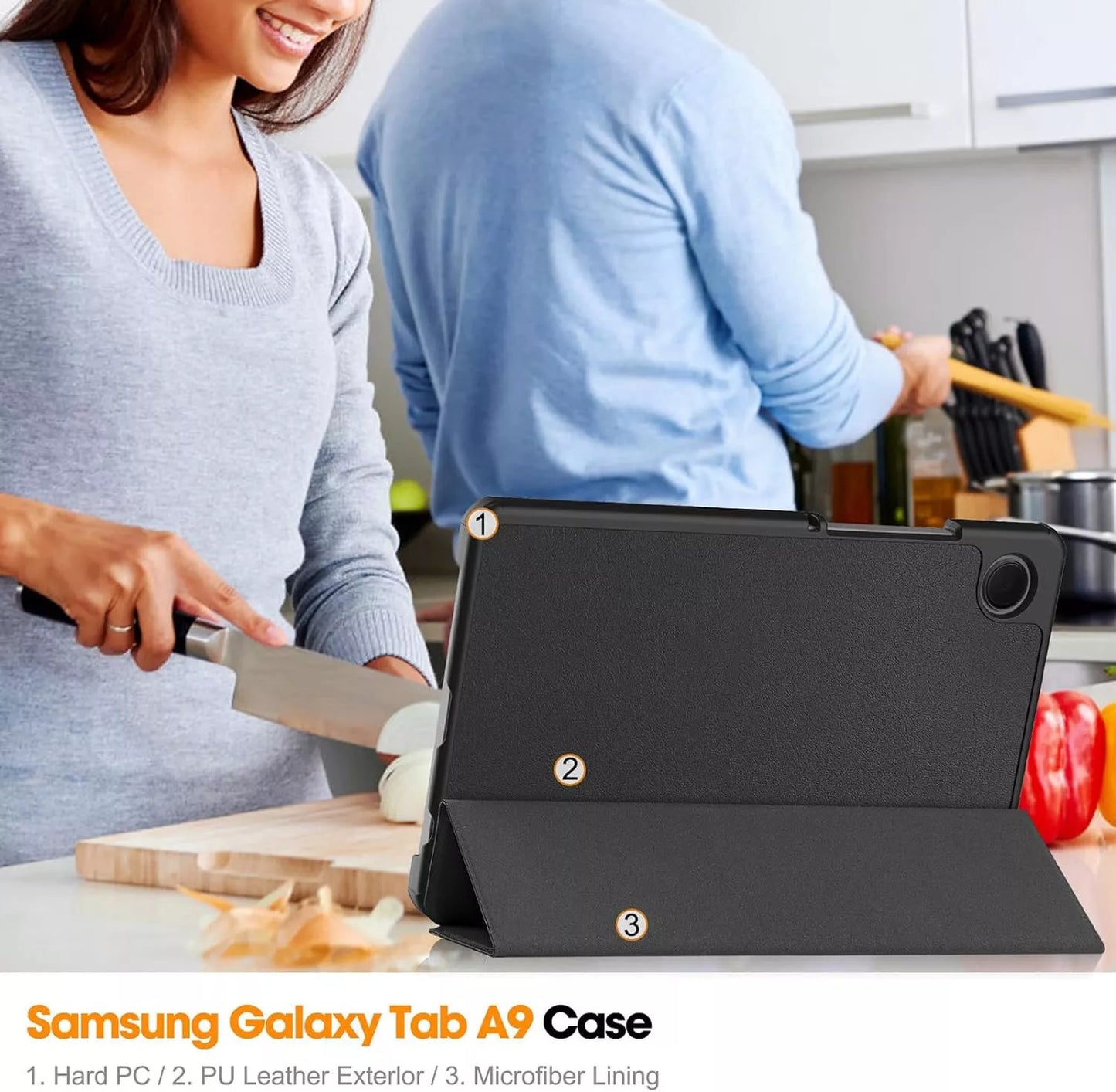 Samsung Galaxy Tab A9 PLUS Flip Tablet Case