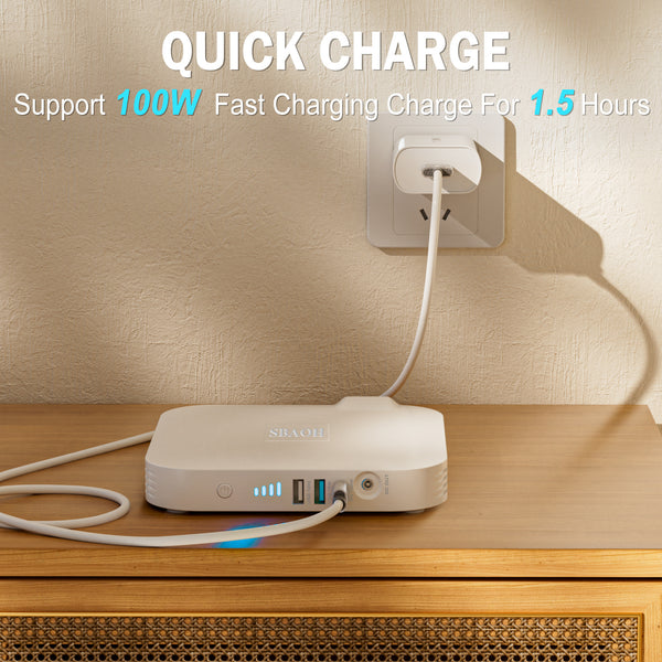 99.9W 88.8Wh Camping Power Station