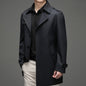 Mens Single-breasted loose Jacket