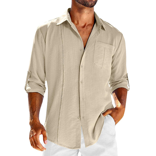 Casual  Long Sleeve Shirts