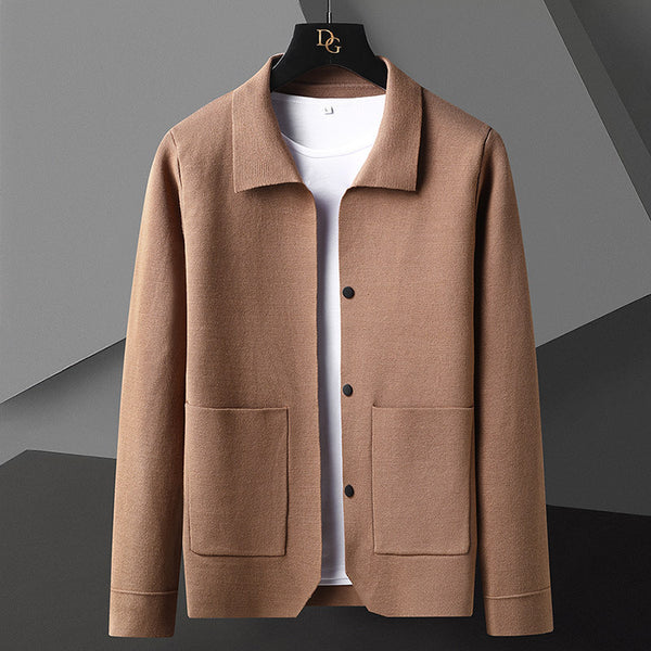Slim Casual polo coat