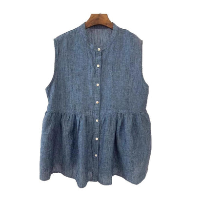 Women's Bandage Stitching Sleeveless Vest