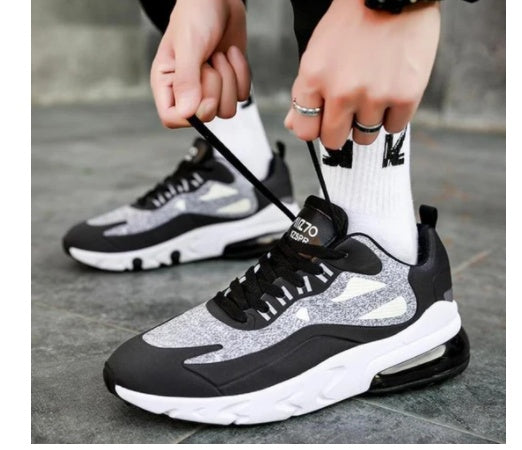 Chaussures transfrontalières pour hommes, respirantes, tendance, chaussures de sport, chaussures de course avec amorti 270, chaussures décontractées Coconut 350