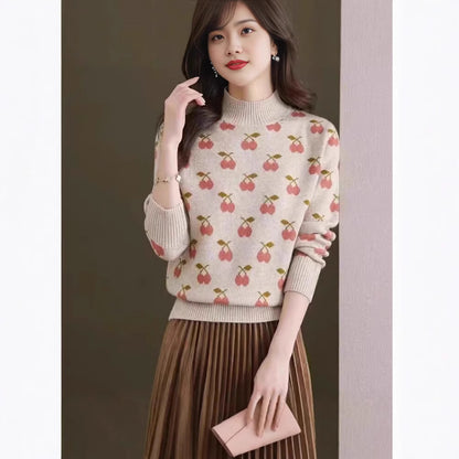 Women's Cashmere Sweater turtleneck