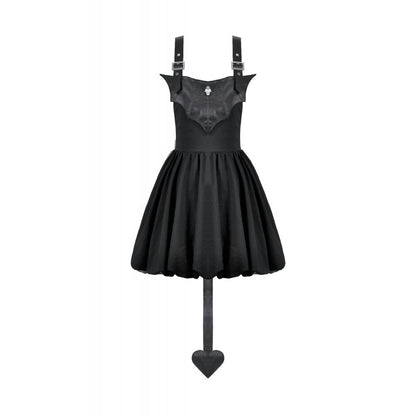 Dark In Love Lilith Bat Harness Bubble Dress