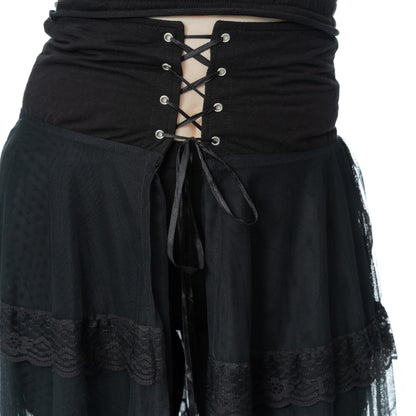 Poizen Industries Eliora Skirt Black
