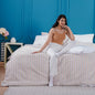 Ella Cotton Gems Checkerboard Duvet Cover Set