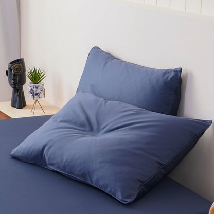 Ella Cotton - Midnight Blue Pillowcases Pair