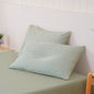 Ella Cotton - Sage Green Pillowcases Pair