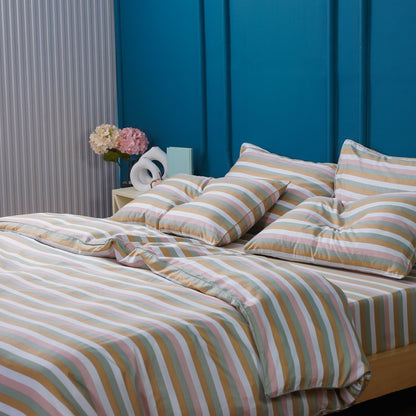 Ella Cotton - Serene Stripe Duvet Cover
