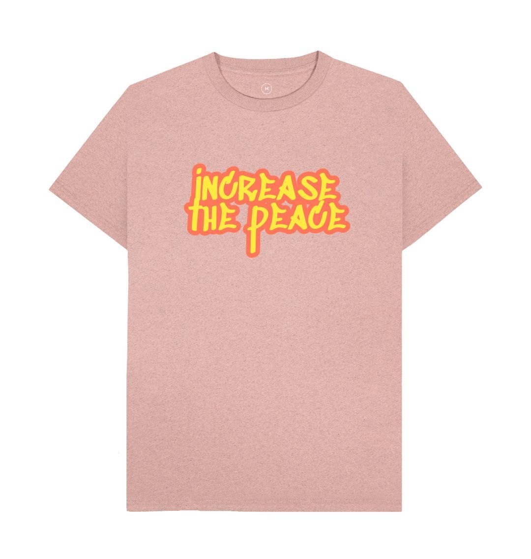 Increase The Peace Print Men's T-Shirts