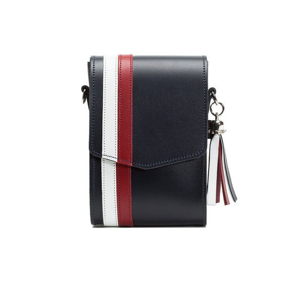 Sac de téléphone en cuir fait main pour festival - Édition Britannique