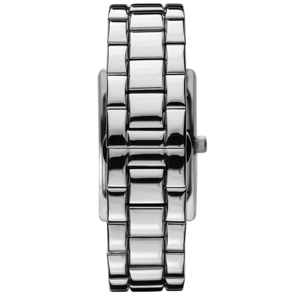 Emporio Armani AR0156 Classic Men's Rectangular Silver Watch