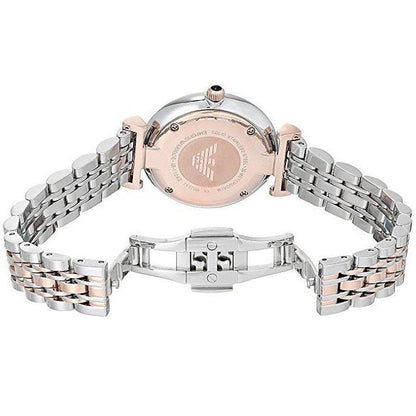 Emporio Armani AR11092 Gianni T-Bar Women's Two-Tone Watch