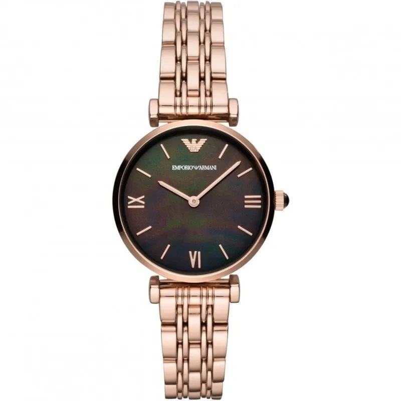 Montre Femme Emporio Armani AR11145 Gianni T-Bar Or Rose
