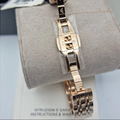 Montre Femme Emporio Armani AR11145 Gianni T-Bar Or Rose
