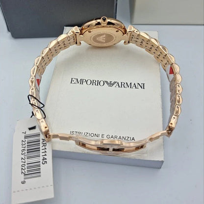 Montre Femme Emporio Armani AR11145 Gianni T-Bar Or Rose