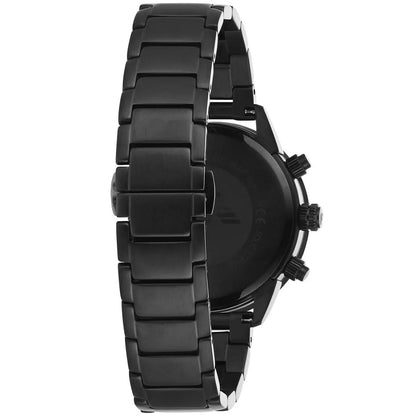 Montre Emporio Armani AR11472 Mario pour homme noire et verte