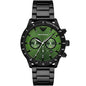 Montre Emporio Armani AR11472 Mario pour homme noire et verte