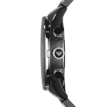 Montre pour homme en céramique noire Emporio Armani AR1421 Leo