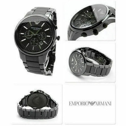 Emporio Armani AR1451 Ceramica Men's Black Ceramic Watch
