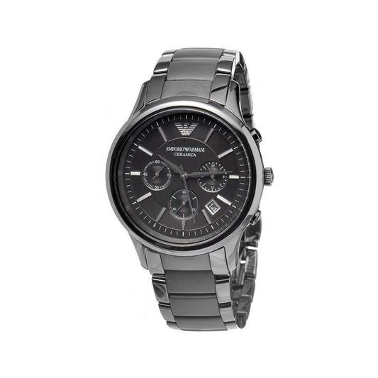 Emporio Armani AR1452 Ceramica Men's 43mm Black Ceramic Watch