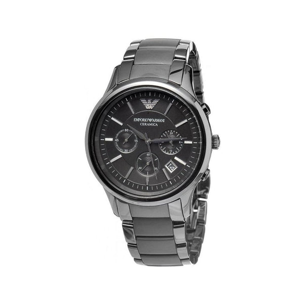 Emporio Armani AR1452 Ceramica Men's 43mm Black Ceramic Watch
