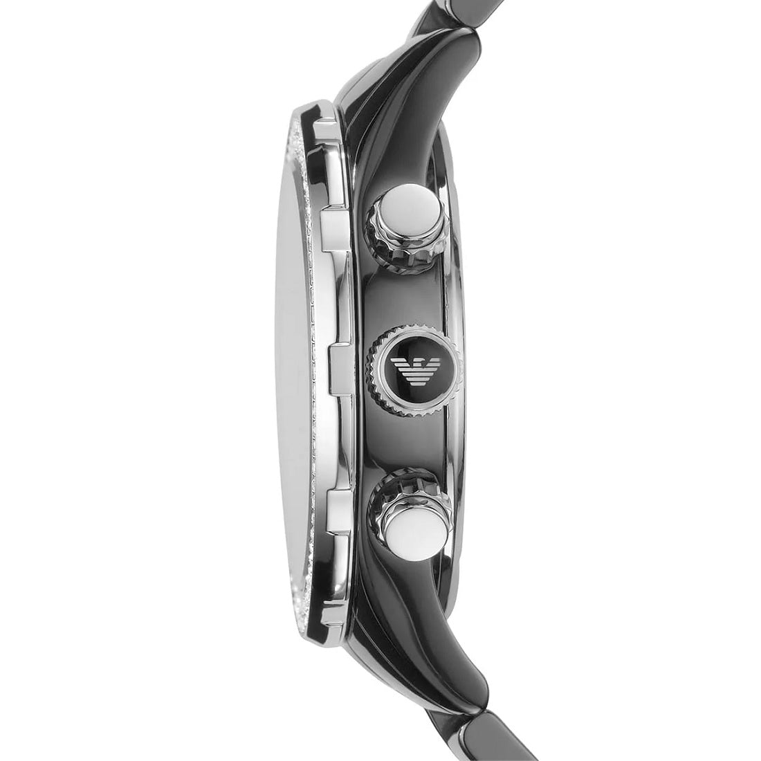 Montre noire femme Emporio Armani AR1455 Ceramica