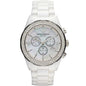 Montre femme Emporio Armani AR1456 Ceramica blanche