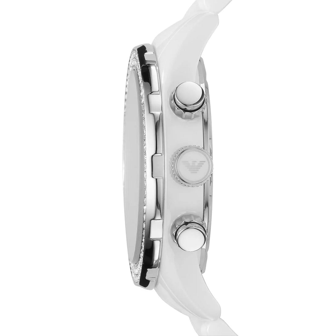 Montre femme Emporio Armani AR1456 Ceramica blanche